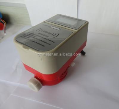 China Multi-users multi-cards prepaid water meter for public place for sale