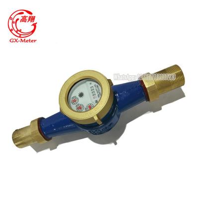 China 1/2'' multi jet dry dial smart magnetic flow water meter en venta