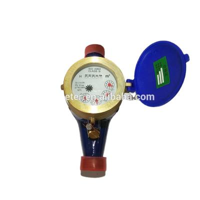 Cina Multi Jet Dry Dial Brass Body Class B DN15mm Copper-Can Register Water Meter LXSC-15K in vendita