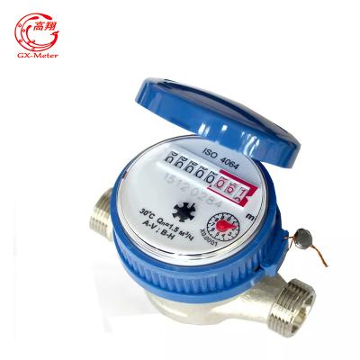 Cina 360 Rotary Counter Single jet dry type vane wheel cold water meter 1/2 in vendita