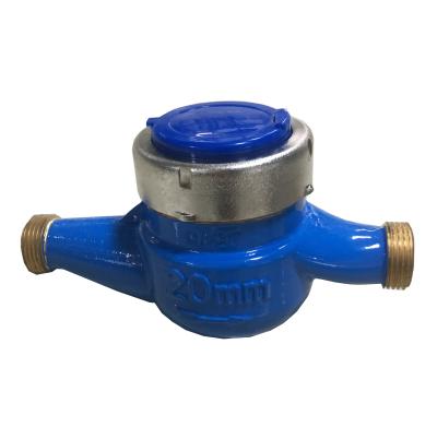 中国 Iron body water meter with stainless seel cover to anti-rust 販売のため