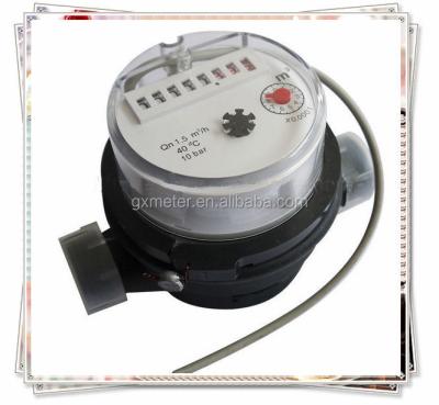 Cina single jet dry water meter with pulse output in vendita