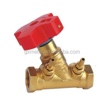 Cina brass balance valve in vendita