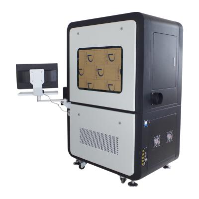 China Laser Marking Narrow Color Mopa Fiber Laser M7 20W 30W 80W Marking Machine With Cyclops Camera And Auto Focus for sale