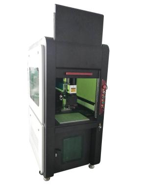 China 10W Glass Laser Shortwave Ultraviolet UV Marking Machine Enclosed Fiber Laser Marking Machine for sale