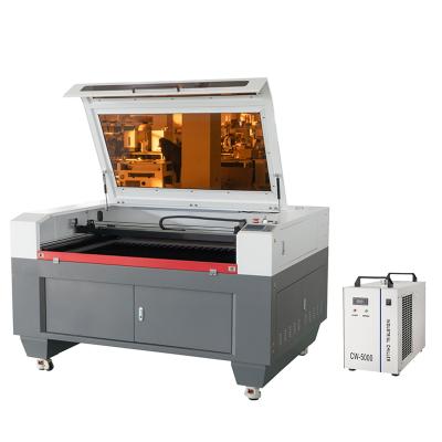 China Laser CUTTING 90W 100W 130W 150W CO2 6090 MDF Acrylic Wood Laser Cutting Machine With Chiller for sale