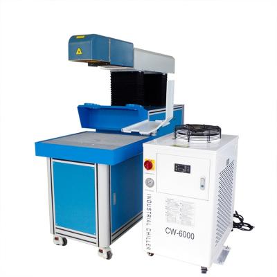 China Laser Large Area 3D CO2 Galvo Spotting Laser Marking Reducing Machine Price for sale