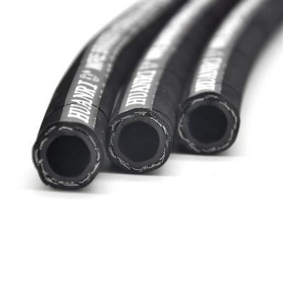 China Hydraulic Circuit Steel Wire High Pressure Braided Rubber Hydraulic Hose 1/2inch R1AT China for sale