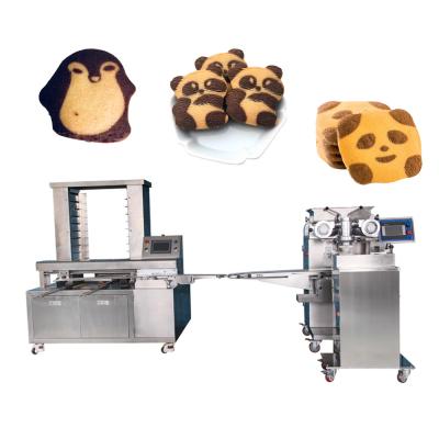 China High Efficiency Stainless Steel Different Shape Cartoon Cookie Production Line for sale