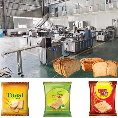 China Bread Toast Produktionslinie Rusk Biscuit Zwieback Trockenroast Seile Formierungsmaschine zu verkaufen