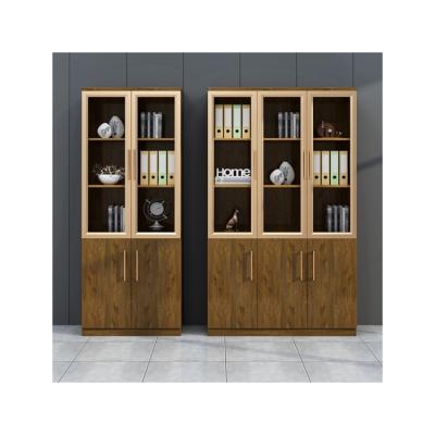 China Home Cabinet Bedroom Study Storage Cabinet (Other) Walnut Adjustable Brand New Brown Production for sale