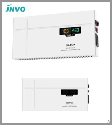 China Wall Mount Electrical Power Home SVC 110v 60hz 5kva 10kva Single Phase AC Stabilizer 220v 50hz Automatic Voltage Regulator for sale