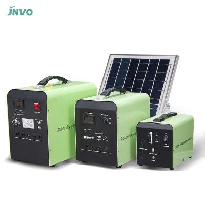 China Portable 110v 220v 10W 20W 30W 50W 100W AC DC Home Solar Energy Battery Storage Products Home Solar Power System for sale