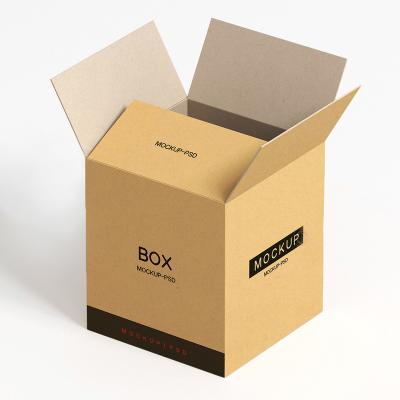 China Recyclable E-commerce Packing Corrugated Logistics Big Cardboard Box Storage Moving By Paper Type Recyclable Cardboard For Shipping for sale