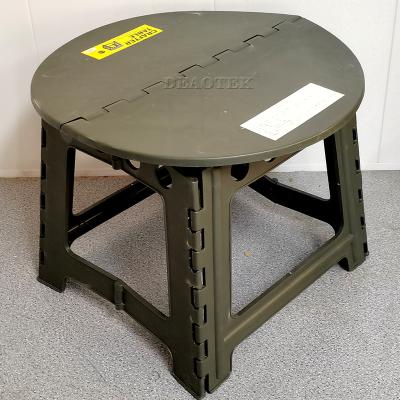 China Modern CUSTOMIZE color indoor outdoor folding portable plastic foldable table with handle for parties and camping for sale