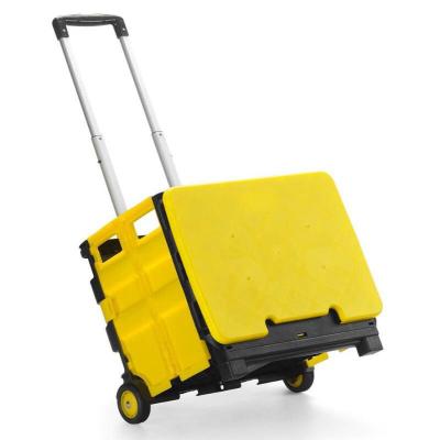 China Plastic Folding Tools Shopping Trolley Cart Folding Cart Hand Cart Cart for sale