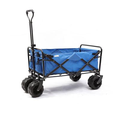 China big wheel large capacity cart folding outdoor camping beach cart/folding cart capaicty folding cart for sale