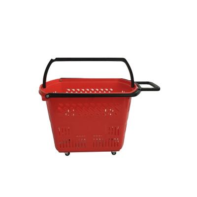 China Mesh& Aisa Factory Direct Supermarket Trolley Vented Practical Shopping Trolley With Heavy Duty Wheel for sale