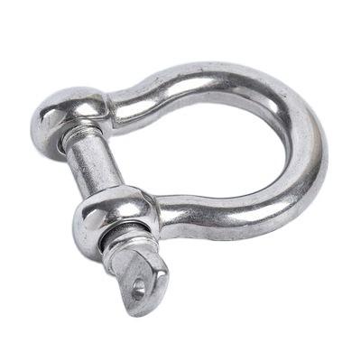 China Hardware Rigging Mooring Painted Shackle and Drop Forged Screw Pin Anchor Shackle for sale