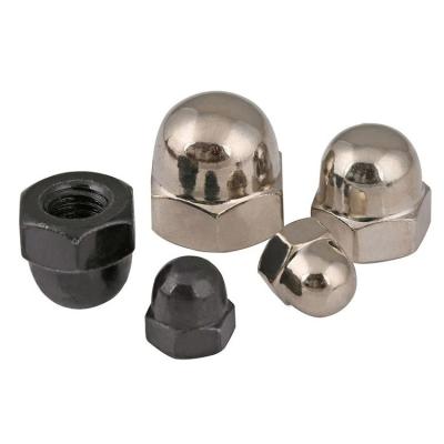 China Acero inoxidable Hex Cap Nut Hardware para piezas OEM CNC Excelente rendimiento en venta