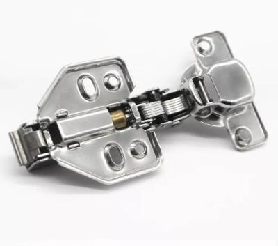 China Exporter of Stamping Process Stainless Steel Soft Close Slip In Hydraulic Hidden Hinge for sale