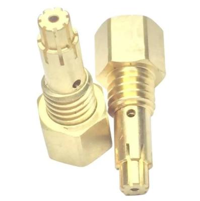 China OEM CNC Hardware Components Customized Machined Brass Connectors with Stamping Process for sale