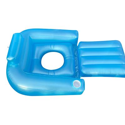 China PVC inflatable water chaise can be customized ex-factory price for sale