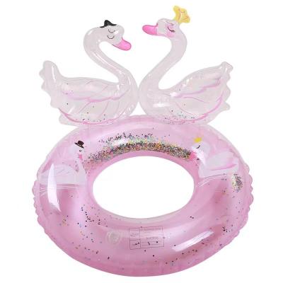 China PVC Inflatable Swan Swim Rings Can Be Customized Factory Price for sale