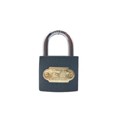 China 32MM high security and low cost iron padlock YONGGU contemporary and contracted portable padlock, with keys for sale