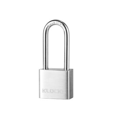 China Warehouse KLOCKS Padlock Anti-cut Tainless Steel Anti-rust Waterproof NC; ZHE T-30L 304 Stainless Steel 30/40/50/60/70mm for sale