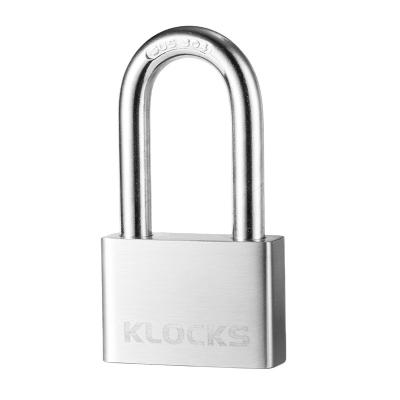 China Warehouse KLOCKS 60MM Anti-Cutting Anti-Rust Stainless Steel Waterproof Key Padlock for sale