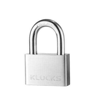 China Warehouse KLOCKS 60MM Anti-Cutting Anti-Rust Stainless Steel Waterproof Key Padlock for sale