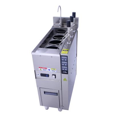 China 3 Basket Gas Automatic Pasta Noodles Cooker Machine 550*750*1120mm for sale