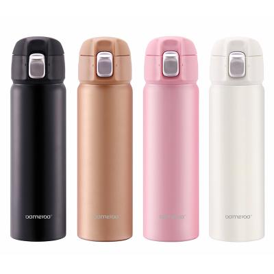 China Dameida Morden Flask 500ml Flask 500ml Thermos Vacuum Flask Portable Luxury Lean Straight Sublimation Tumblers for sale