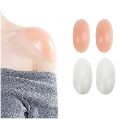 China High Quality Self Adhesive Reusable Underwear Silicone Shoulder Pad Suitable for Slippery Shoulders for sale