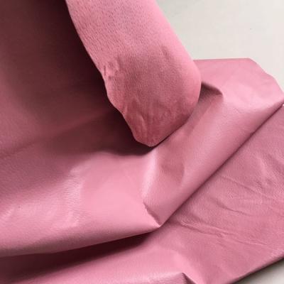 China Stock Various color pig glazed lining leather for shoes for sale