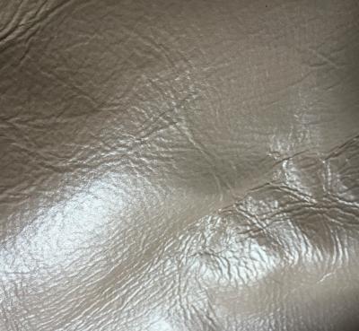 China Sprayed quality white color pig crust grain nappa leather for shoes lining for sale