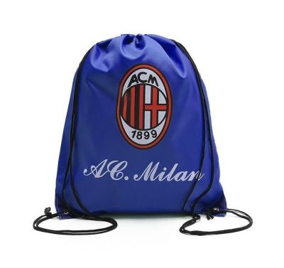 China With USB Waterproof Nylon Printed Logo Custom Drawstring Backpack for sale