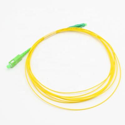 China FTTH FTTB FTTX Network Grade B LC APC-SC APC SM G657A1 9/125 SX 1.2mm Fiber Optic Patch Cord Patch Cord Cable for sale