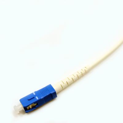 China Promotional Customized FTTx Solution Data Center GPON Premium Logo SM S 3mm Simplex Fiber Optic Pigtail Customized for sale