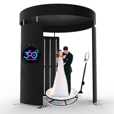 China Portable Festival Wedding Fashion Augmented Reality Selfie Magic Mirror Photo Booth Kiosk Machine Led Frame Fence for sale