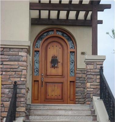 China European Style Swing, Hand Carved Solid Wood Door, Villa Entry Door FD-605 for sale