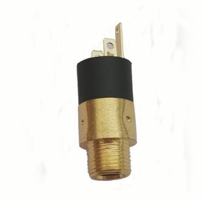 China Brass / Gold Plated Gold Plated Mini Phone Plug 3.5mm 1/8