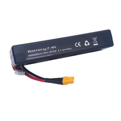 China Toys 7.4v 1800mah 25C Li-poly Battery For MJX B3 Plug 3 Force1 F-100 Contixo F17 RC Quadcopter Drone Spare Parts Bugle RC Parts for sale