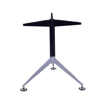 China Modern Modern Office Furniture Legs Dining Chrome Bottom Leg Conference Table Meeting Negotiation Metal Table Leg for sale