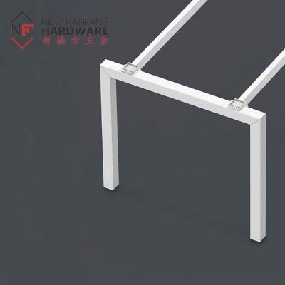 China Wholesale Modern Factory Furniture Office Metal Desk Square Legs U Shape Steel Bench Legs For Office for sale