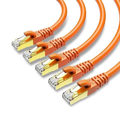 China High speed telecommunication 40Gbps 2000MHz gigabit SFTP cat8 LAN network cable shielded cat8 patch cord for sale