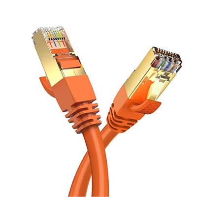 China High speed telecommunication 40Gbps 2000MHz gigabit SFTP LAN network cable with RJ45 connector sftp cat8 sftp cable gold plated price for sale