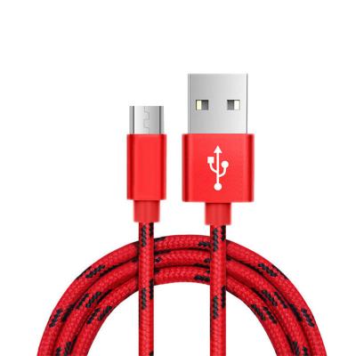 China 2021 Hot-selling OEM 1M 2M 3M USB Cable High Speed ​​Charging Sync Nylon Micro Braided Data Cable 2021 For Mobile Phone USB Charging Cable For Type C for sale