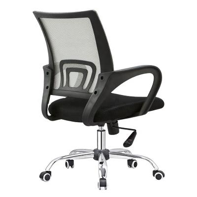 China New Design Adjustable Cheap Conference Mid Back Mesh Fabric Visitor Office Chair (Height) for sale